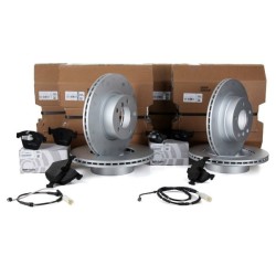 Bmw 3 Series E90 Case 320d قرص فرامل أمامي وخلفي ومجموعة وسادة OEM