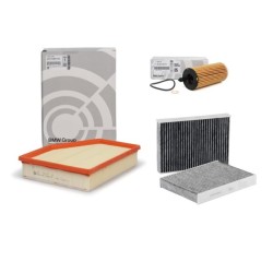 Bmw 5 Series G30 Case 520i مجموعة فلاتر الصيانة الدورية