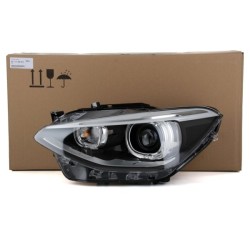 Bmw 1 Series F20 Case ثنائي زينون المصباح الأيسر كامل OEM 63117296913