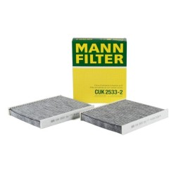 Bmw Serie 5 F10 Caja De Carbono Aire Acondicionado Filtro De Polen Doble Mann