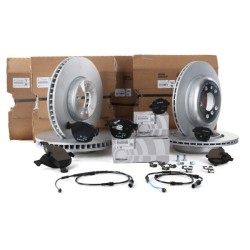 Bmw F10 Case 530dx مجموعة وسادات قرص الفرامل الأمامية والخلفية OEM