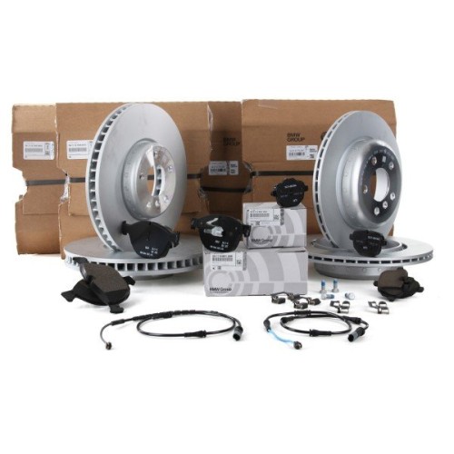 Bmw F10 Case 530dx مجموعة وسادات قرص الفرامل الأمامية والخلفية OEM
