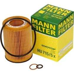 فلتر زيت بي ام دبليو E30 E34 E36 E46 1984-2001 Hu7154x 11421716192